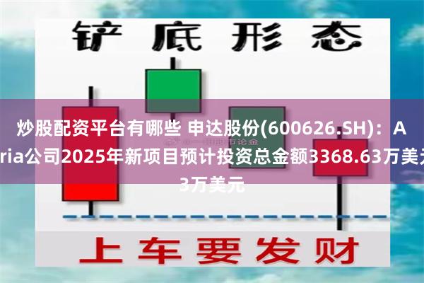 炒股配资平台有哪些 申达股份(600626.SH)：Auria公司2025年新项目预计投资总金额3368.63万美元