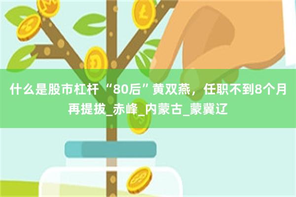 什么是股市杠杆 “80后”黄双燕，任职不到8个月再提拔_赤峰_内蒙古_蒙冀辽