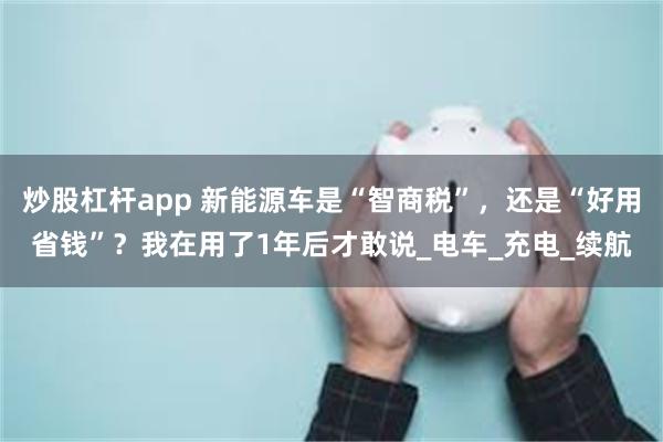 炒股杠杆app 新能源车是“智商税”，还是“好用省钱”？我在用了1年后才敢说_电车_充电_续航