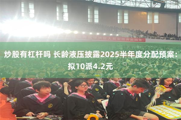炒股有杠杆吗 长龄液压披露2025半年度分配预案：拟10派4.2元