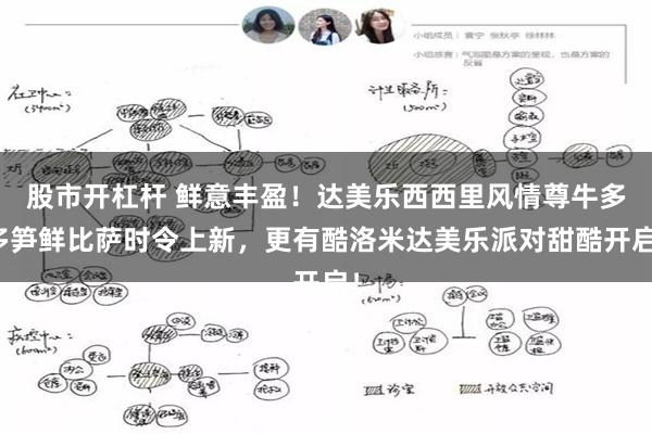 股市开杠杆 鲜意丰盈!达美乐西西里风情尊牛多多笋鲜比萨时令上新,更有酷洛米达美乐派对甜酷开启!